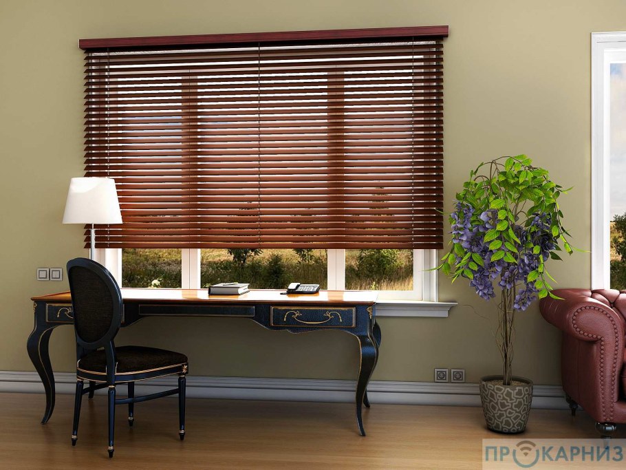 Жалюзи на окна горизонтальные