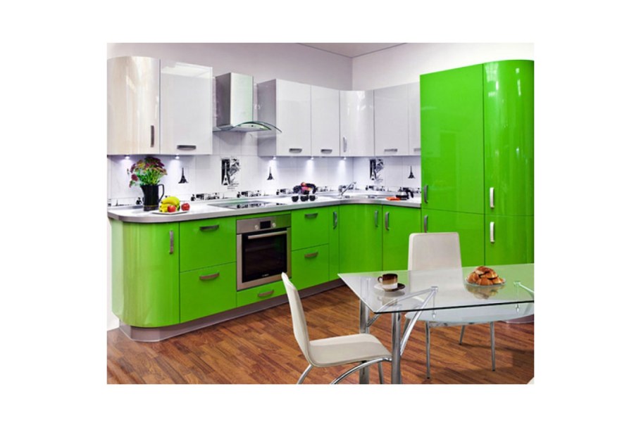 Кухни салатовые