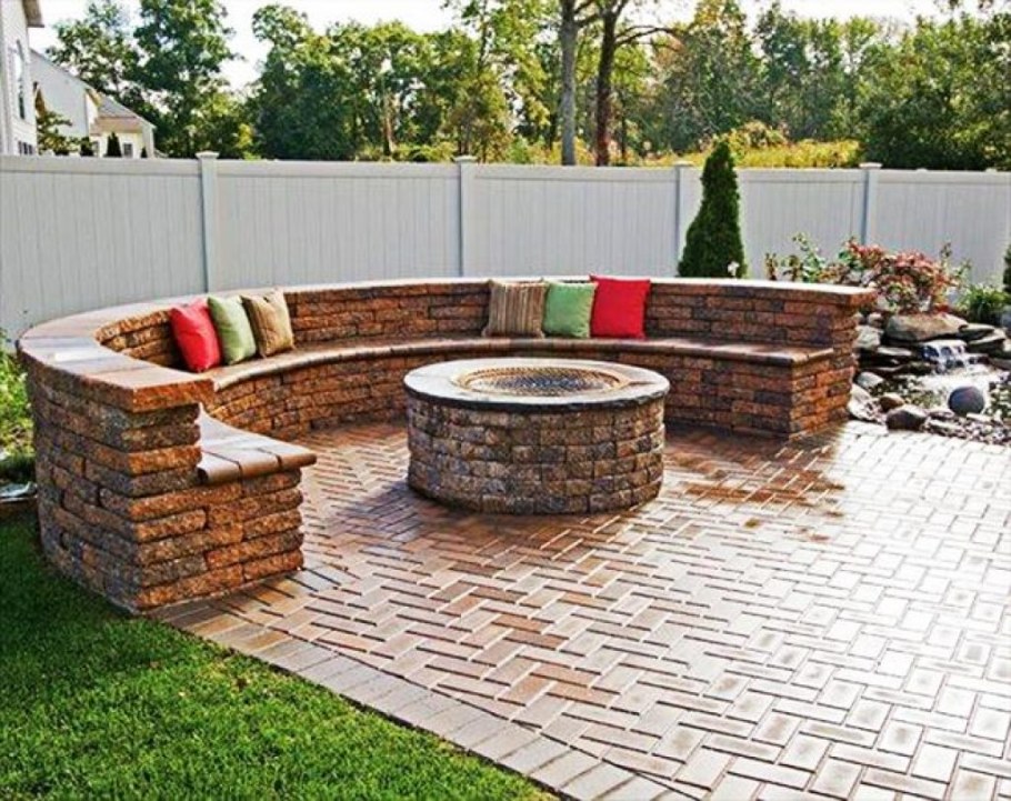 Кострище на участке