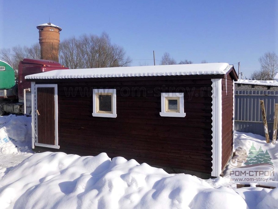 Сарай цвет палисандр