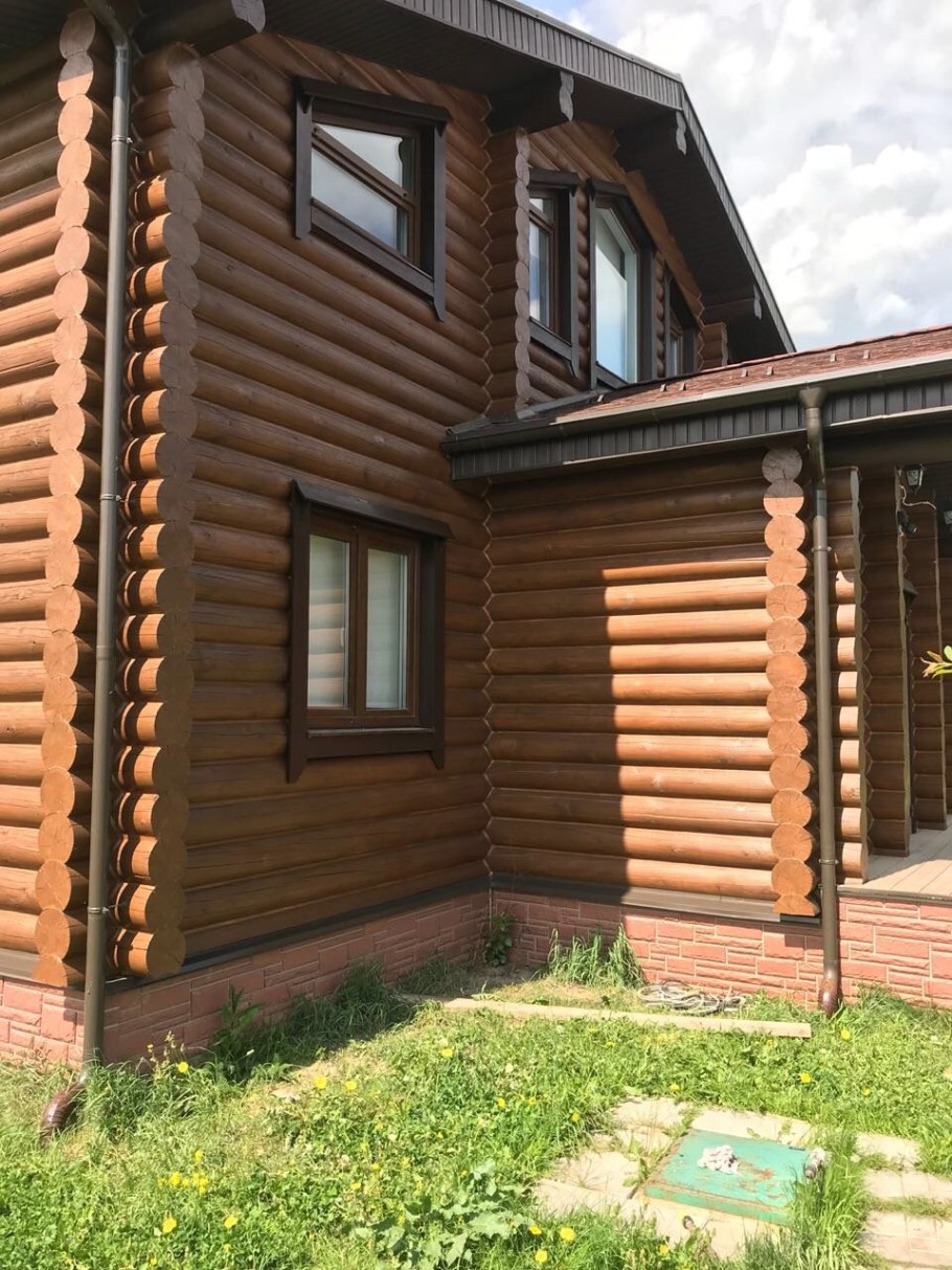 Цвета срубовых домов