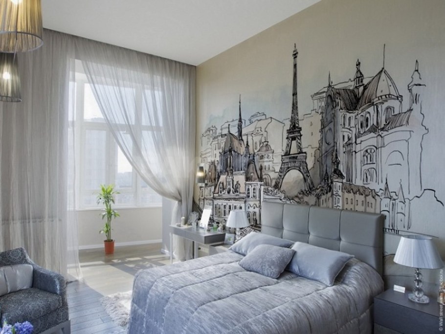 Фрески в интерьере