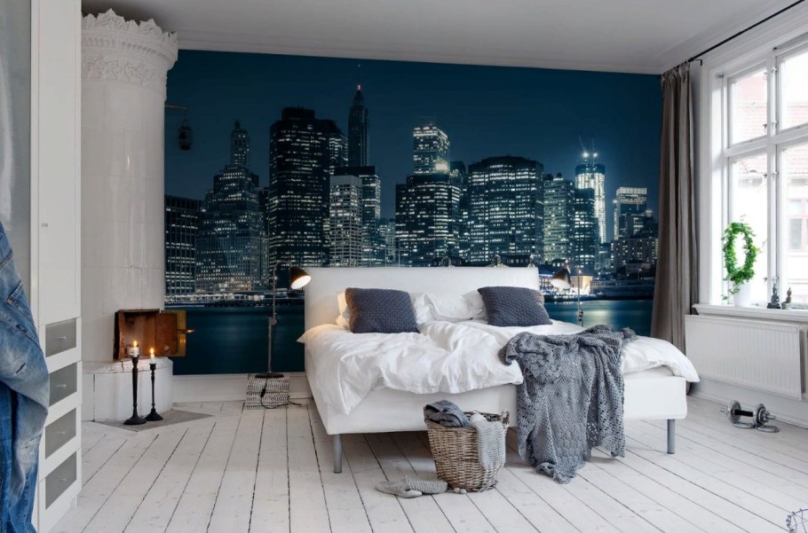 Фотообои в спальню