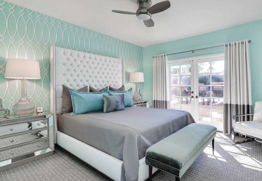 Мятный Тиффани бирюзовый