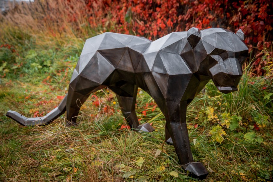 Скульптура полигональная Давид