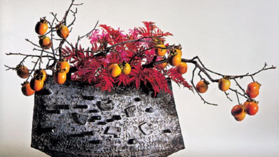 Икебана Япония осень