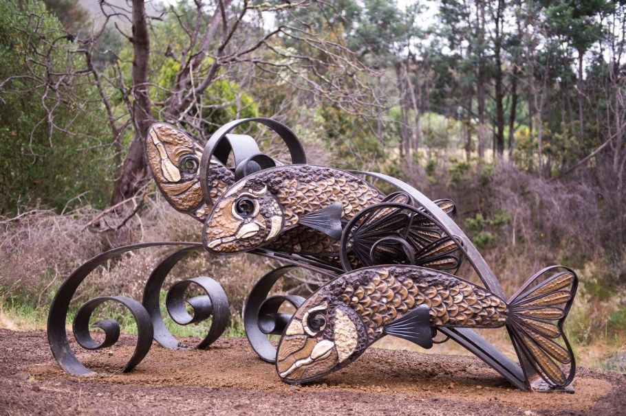Металлические скульптуры для сада