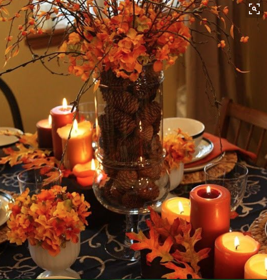 Красивый осенний декор