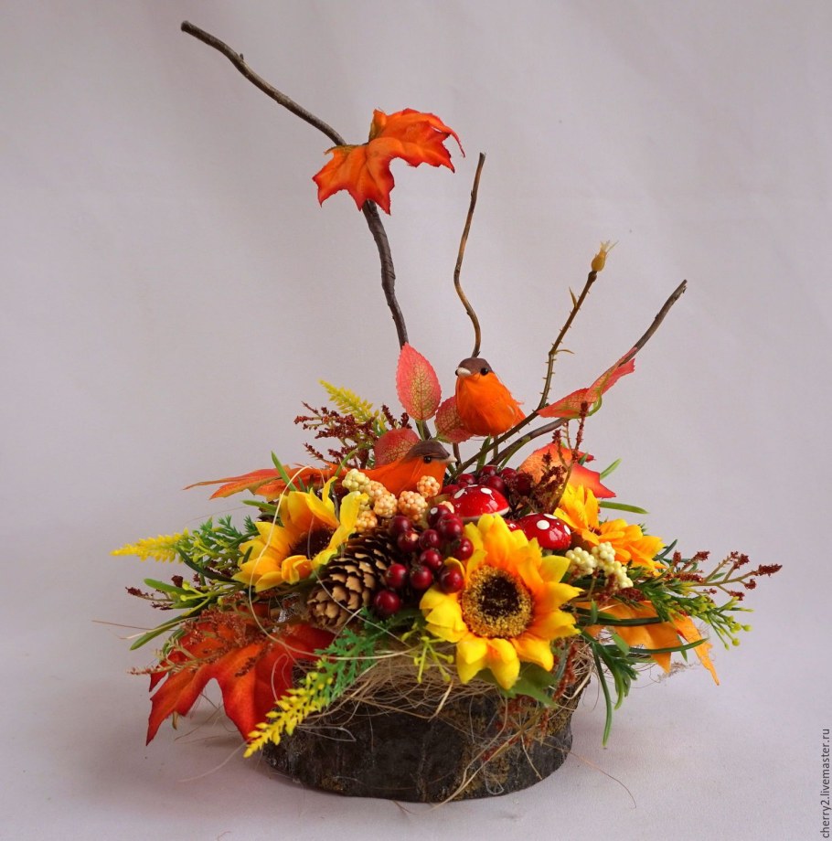 Осенняя Икебана