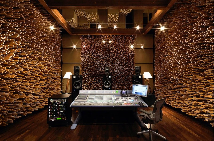 Интерьер музыкальной студии