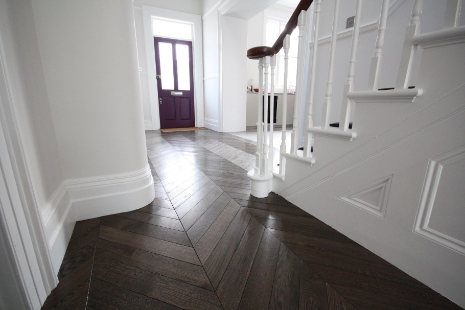 Лофт французская елка дуб паркет