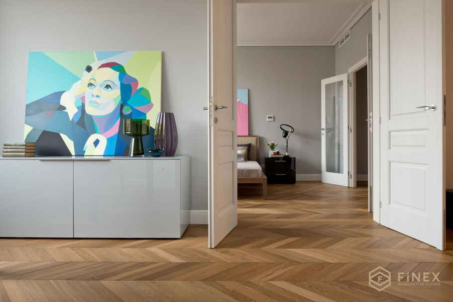 Паркет ёлка Файнекс