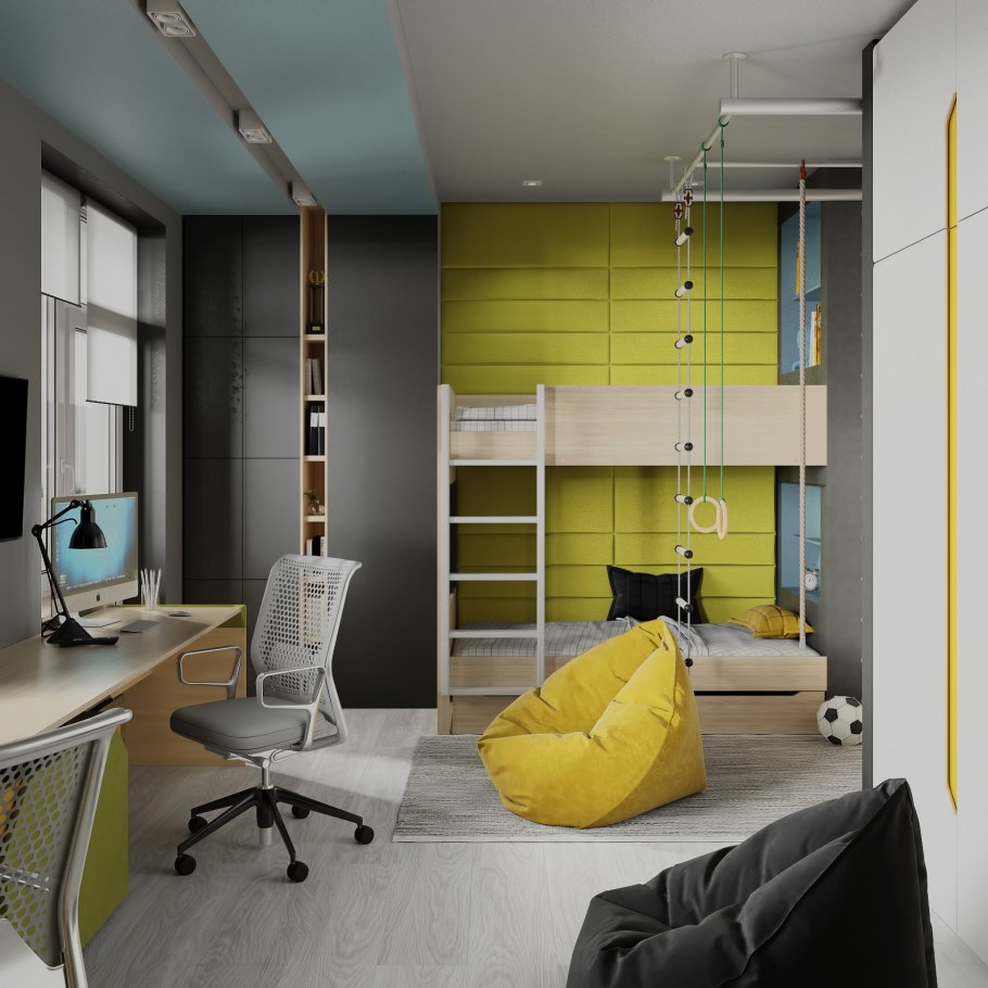 Интерьер детской для мальчика