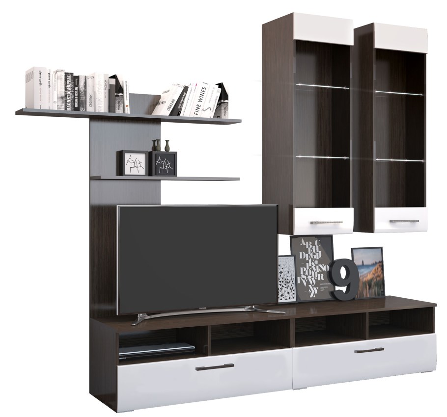 Стенка Горизонт мебель Ненси 3