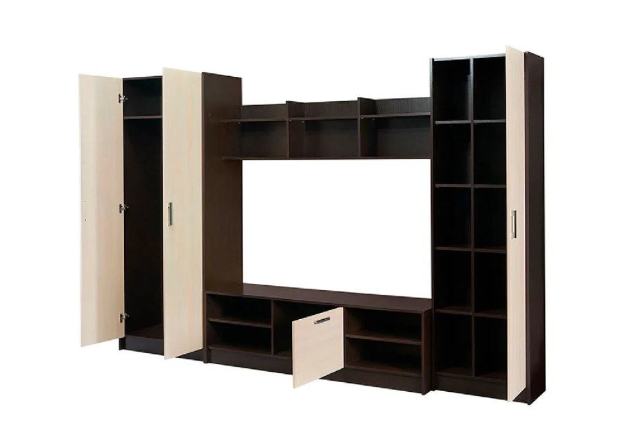 Гостиная Вегас - венге/дуб кремона