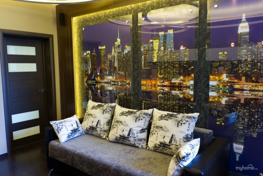 Комната в стиле города