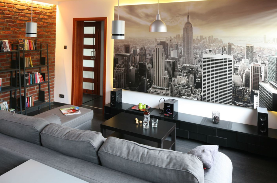 Фотообои в современном интерьере