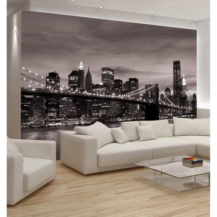 Фреска в гостиную над диваном