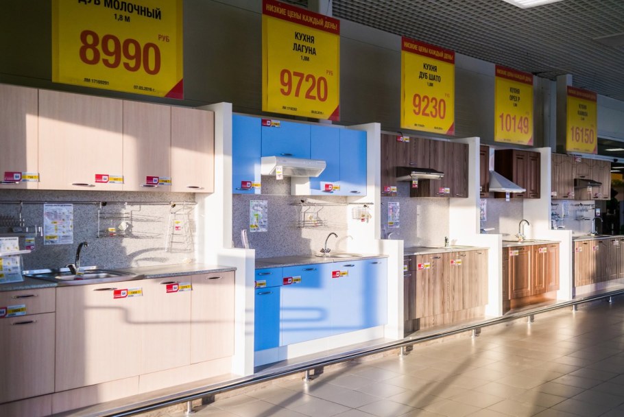 Выставочные кухни Леруа Мерлен