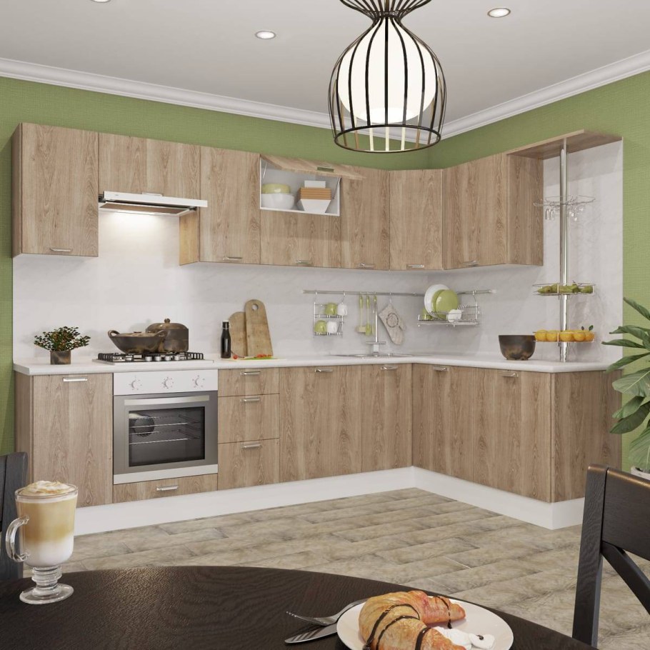 Зеленая кухня Леруа Мерлен