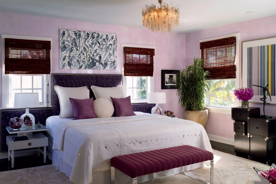Интерьер в сиреневых тонах