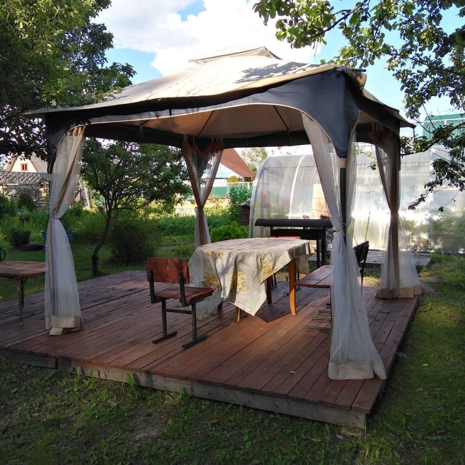 Беседка шатер