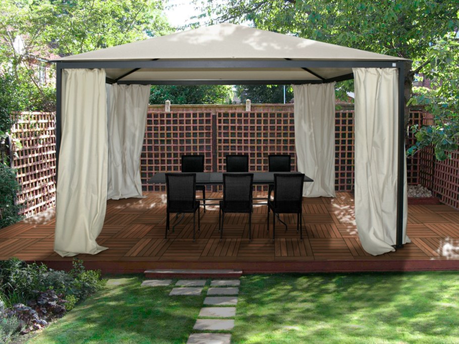 Беседка пикник Gazebo Piknik Brown 2015