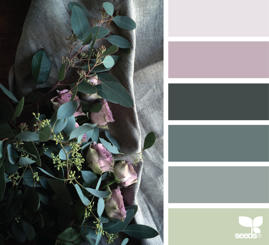 Палитра темно зеленый сочетание