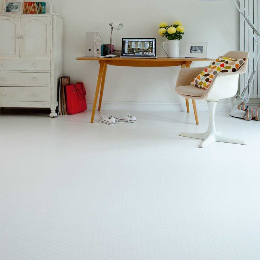 Кварц виниловый ламинат белый дуб