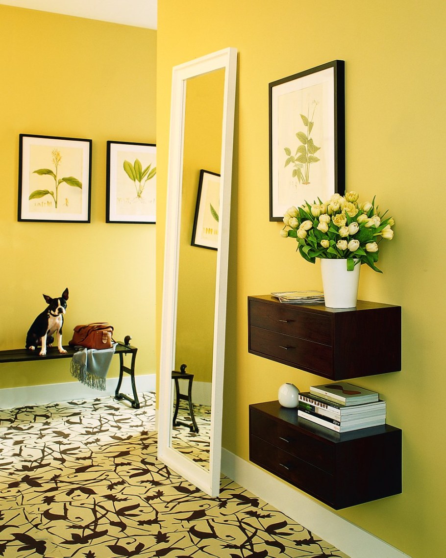 Цвет стен в прихожей