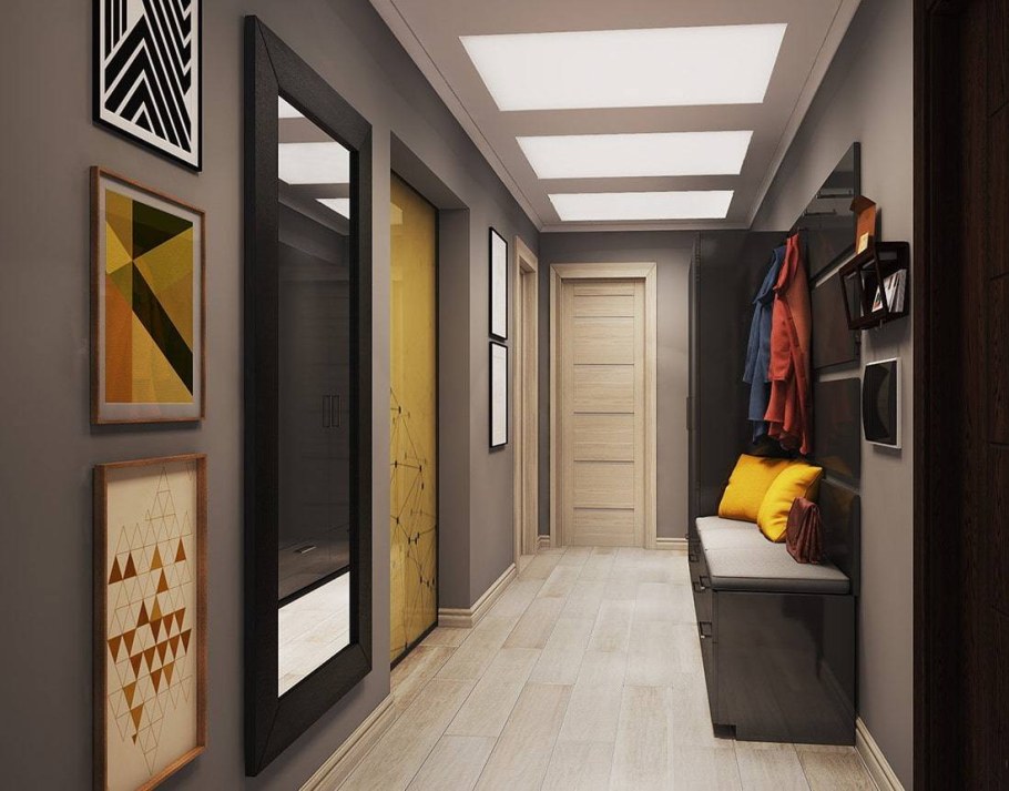 Узкая прихожая