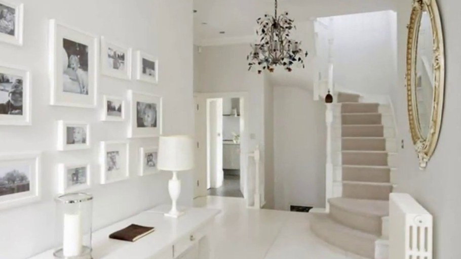 Белые стены в интерьере