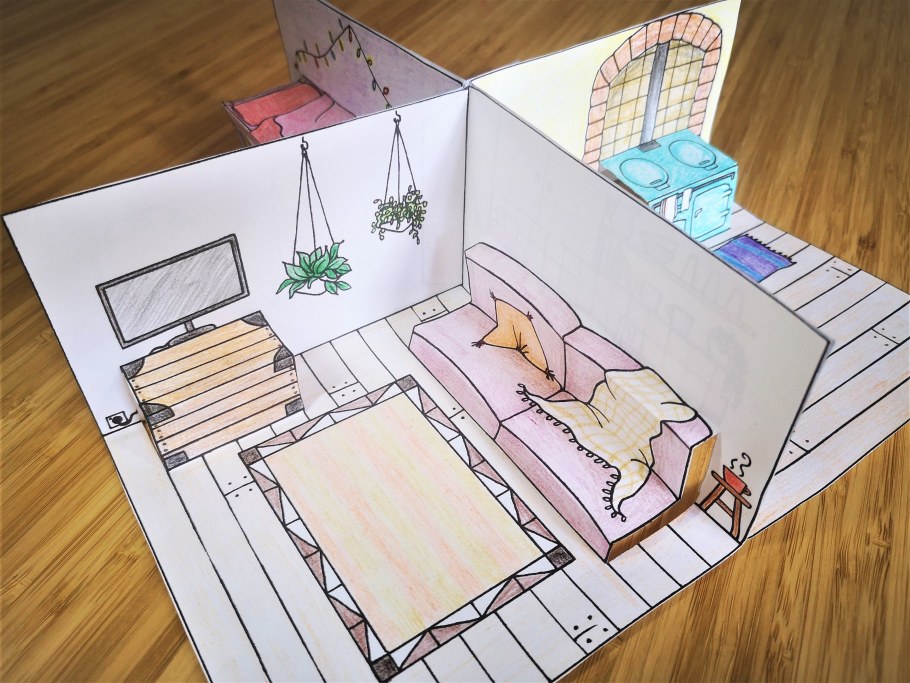 Идеи для бумажного домика