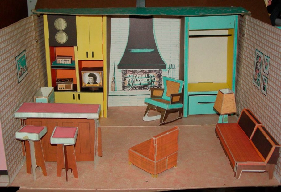 Мебель для кукольного дома из спичечных Коробков