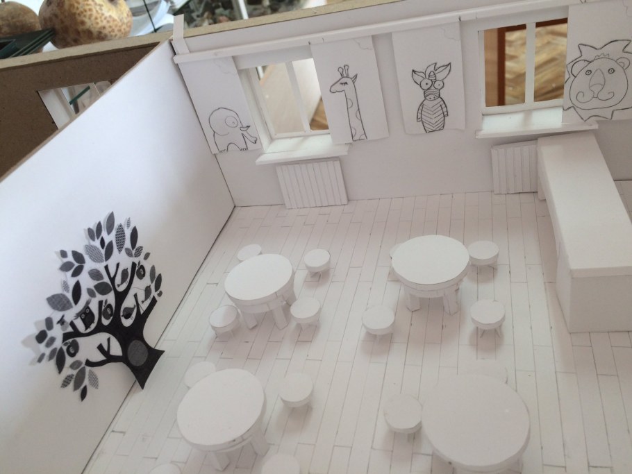 Интерьерный макет