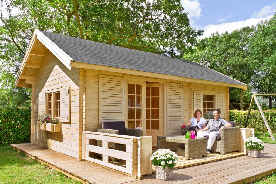 Тини Хаус с террасой проект