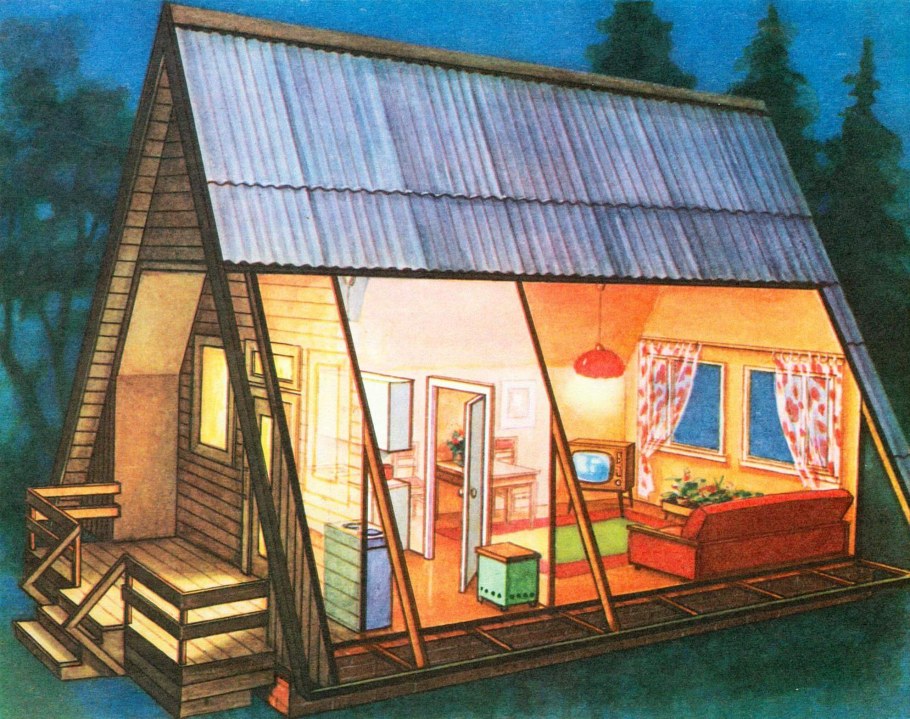 Простой дачный домик