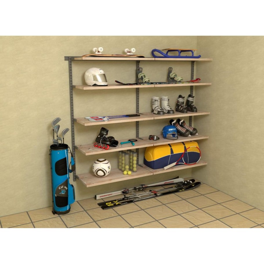 Полки в гараже