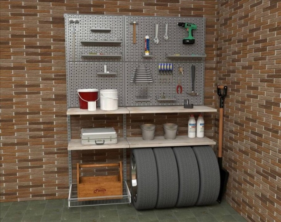 Полка в гараж