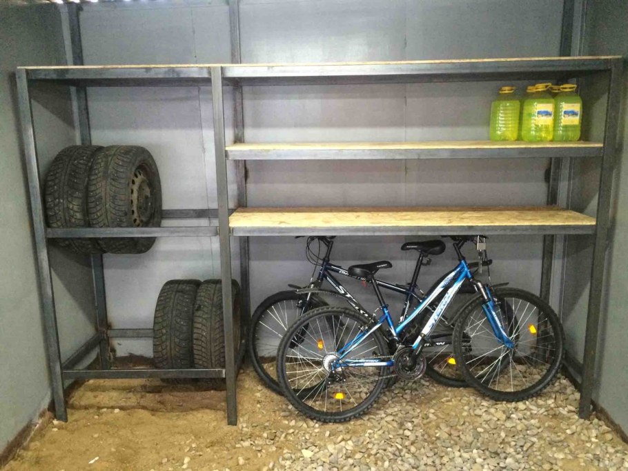 Стеллаж в гараж