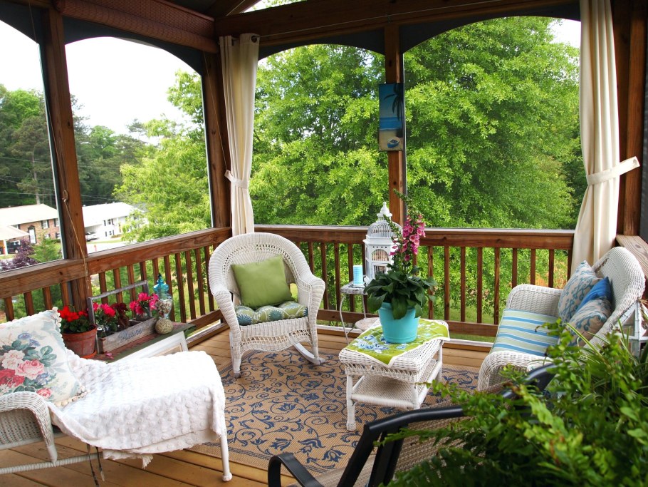 Веранда на даче