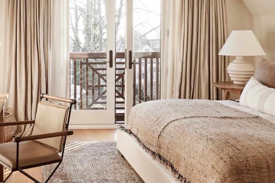 Шторы слоновая кость