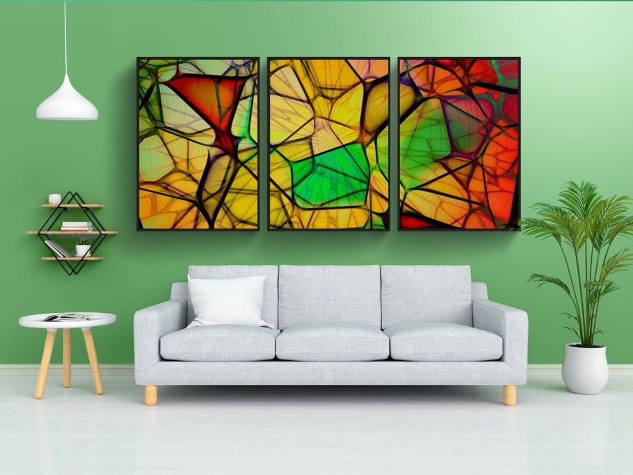 Постер абстракция для интерьера