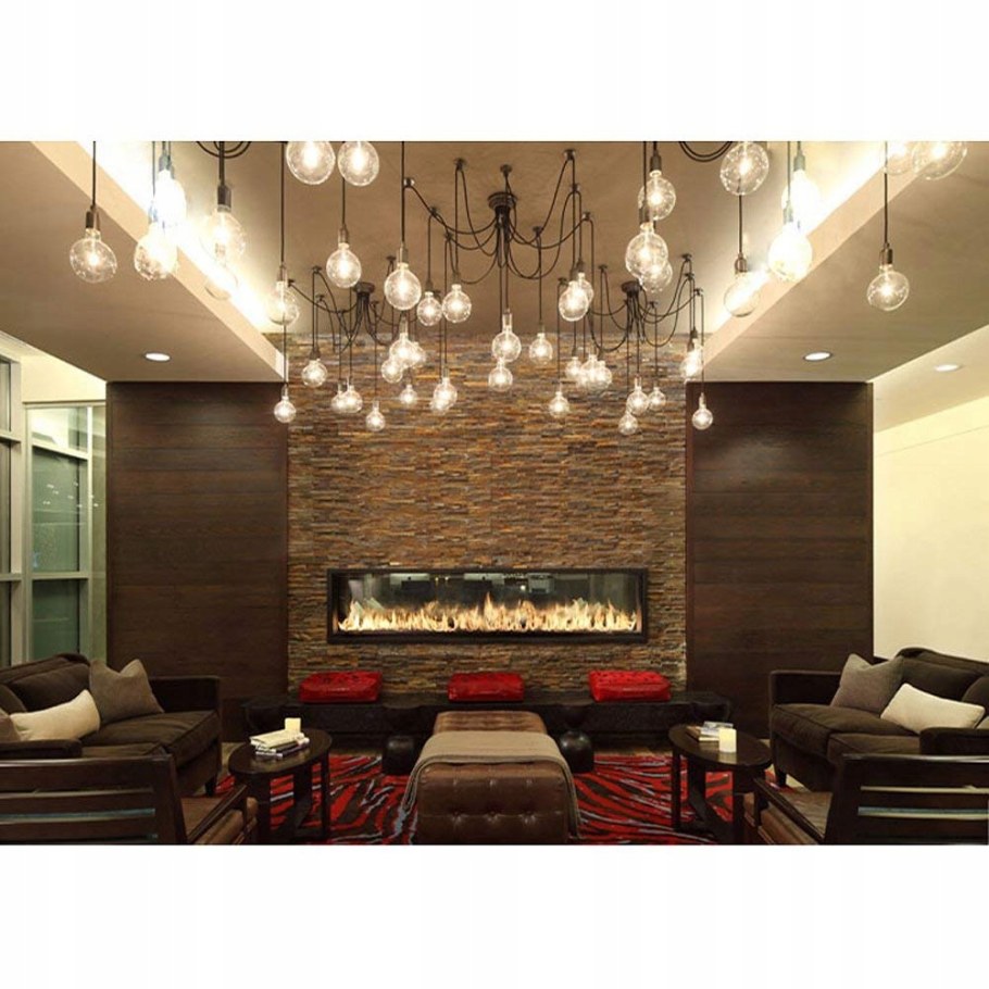 Светильники в стиле лофт в интерьере