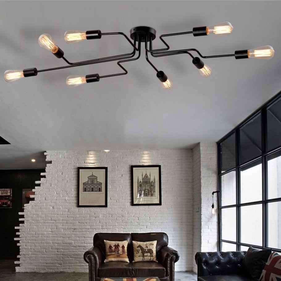 Потолочный светильник Modern Flush Mount Ceiling Light