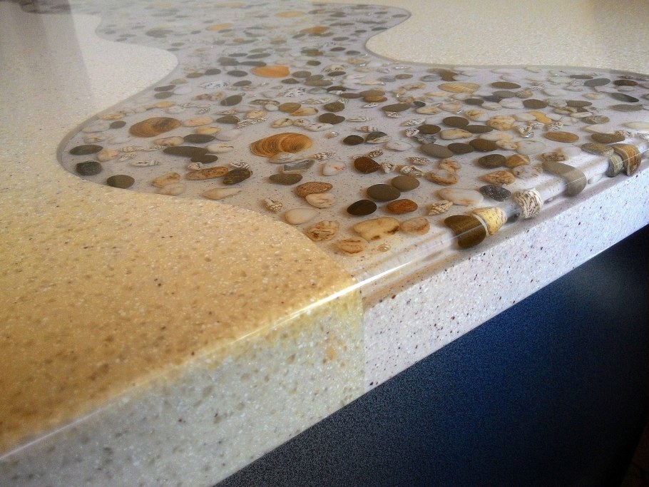 Жидкий гранит 401 столешница