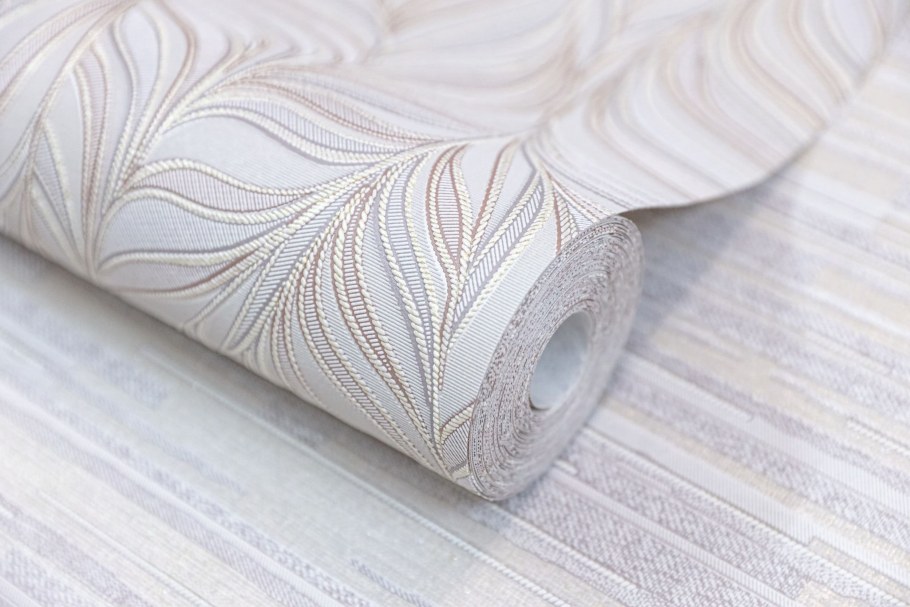 Обои флизелиновые Vilia Мелисса 1.06 м коричневые 1695-63