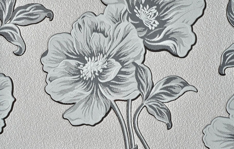 Обои виниловые на флизелиновой основе серые
