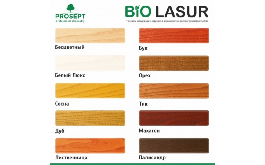 Просепт Bio Lasur антисептик лессирующий,защитно-декоративный,дуб 9л