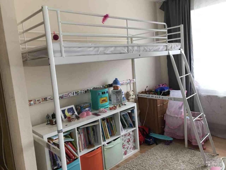 Кровать чердак икеа СВЭРТА